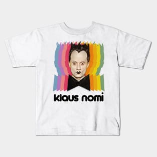 Klaus Nomi / Retro Fan Art Design Kids T-Shirt